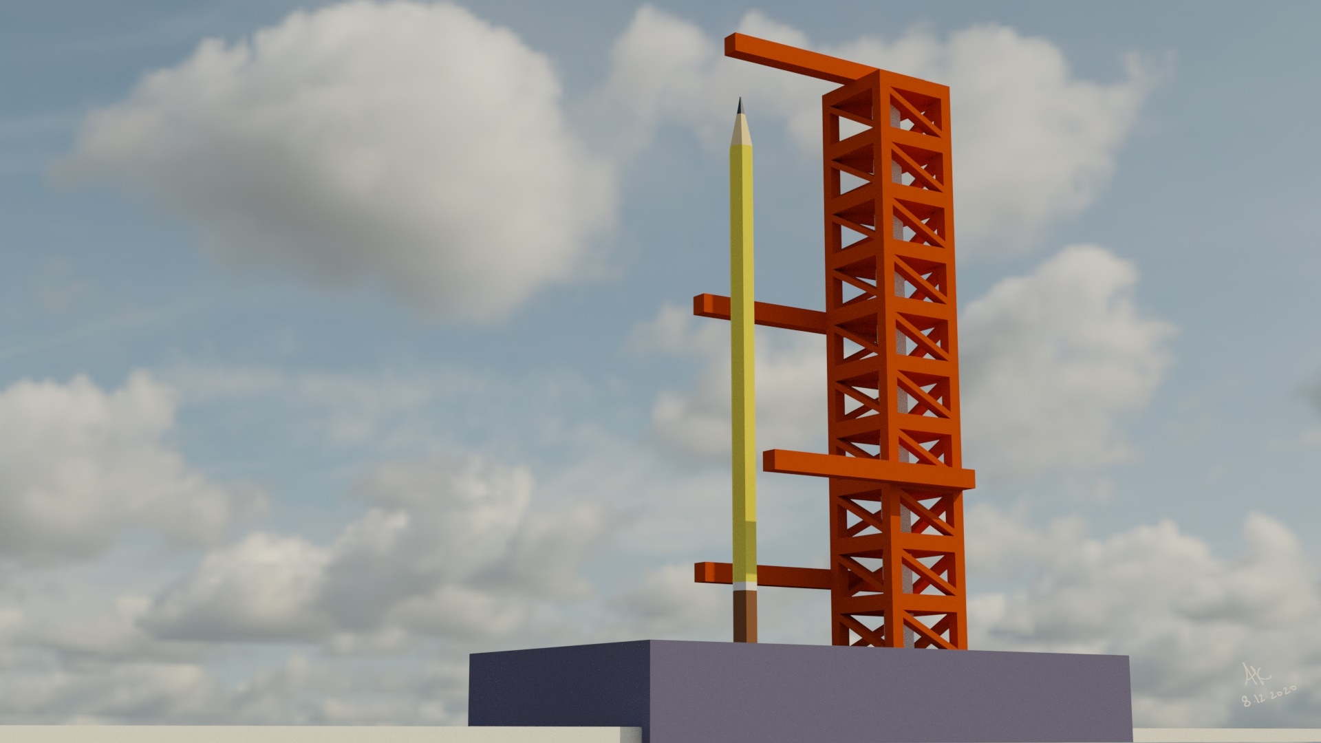 3D Model: Pen Launch 2