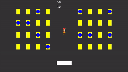 Second prototype animation for Blazing Bounce