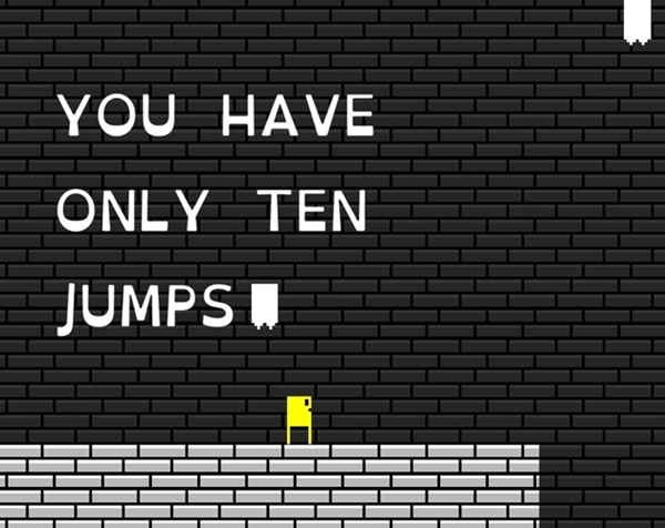 Ten Jumps game cover, showing main gameplay scene